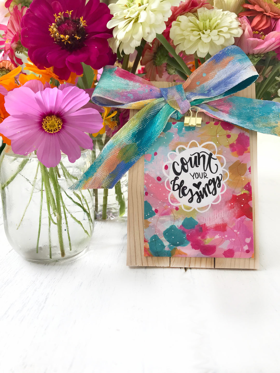 GUEST BLOG: DIY Frame + Painted Bow by Bethany Joy