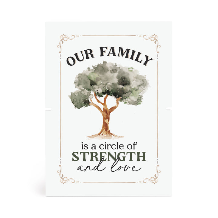 Our Family Is A Circle Of Strength And Love Story Board