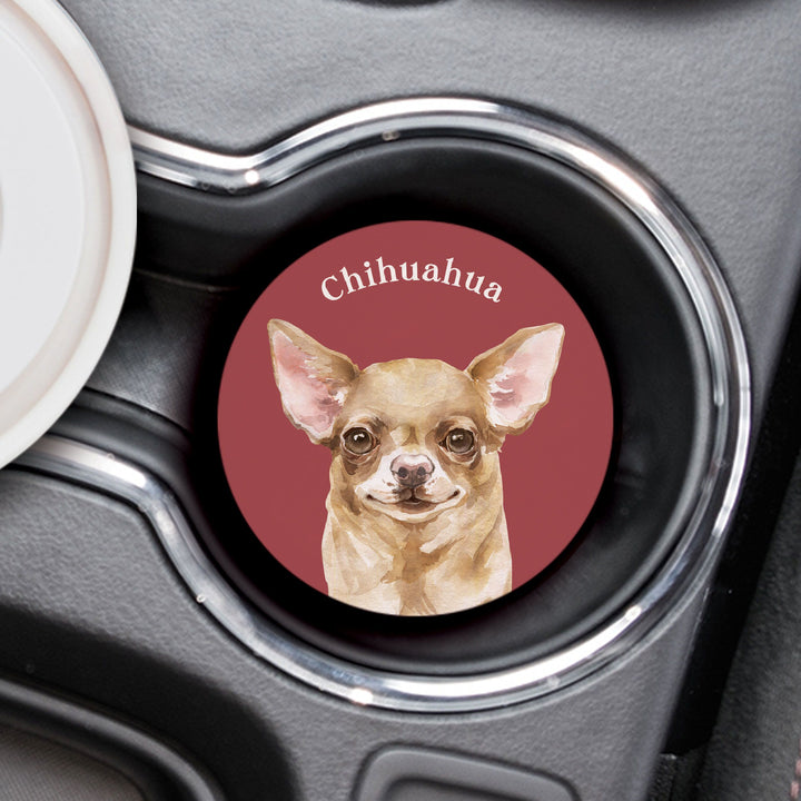 Chihuahua Car Coaster Single Pack
