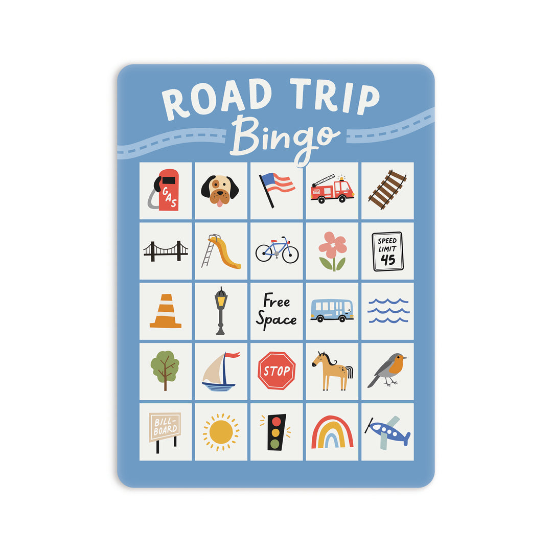 Road Trip Bingo Marker Board