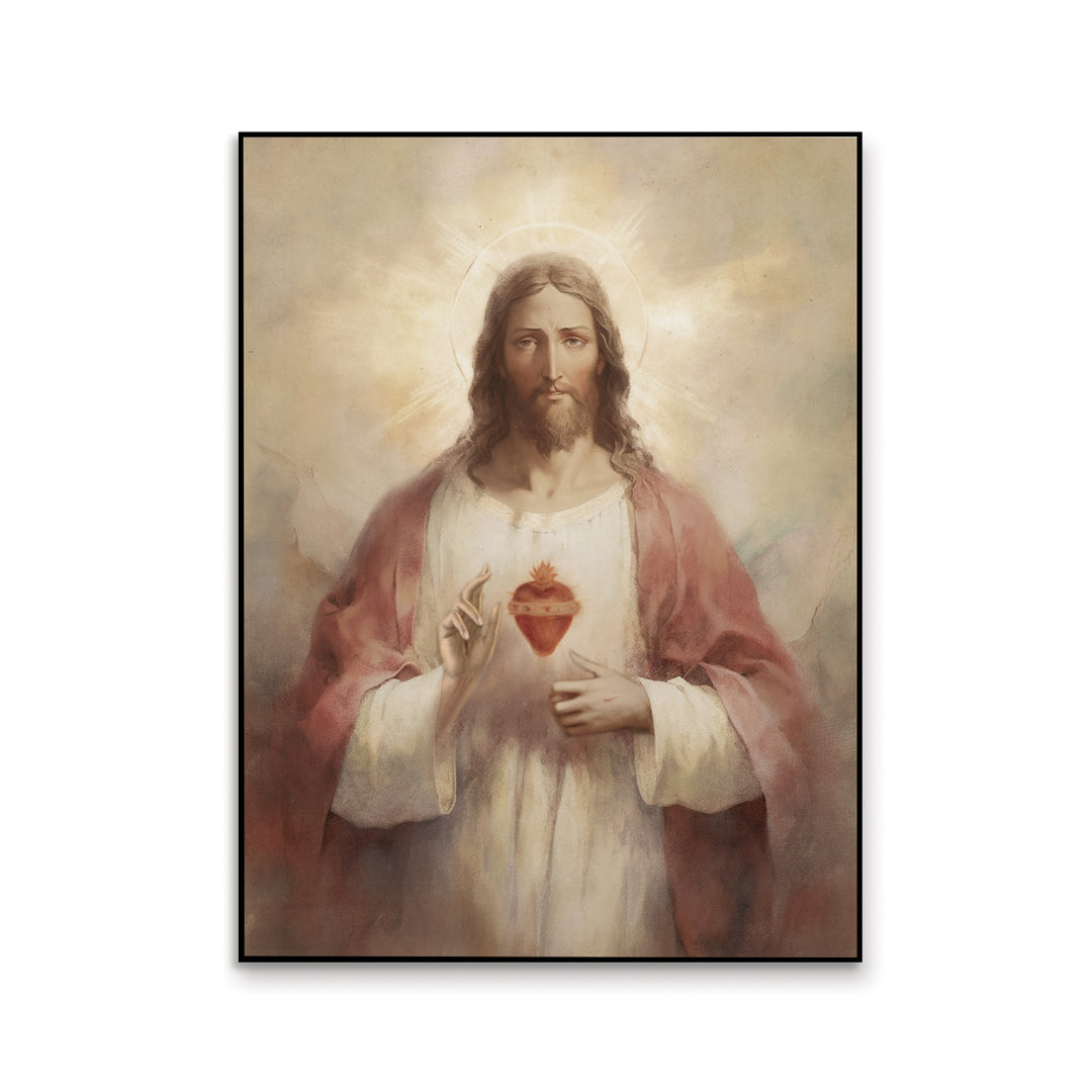 Sacred Heart Of Jesus Printed Art