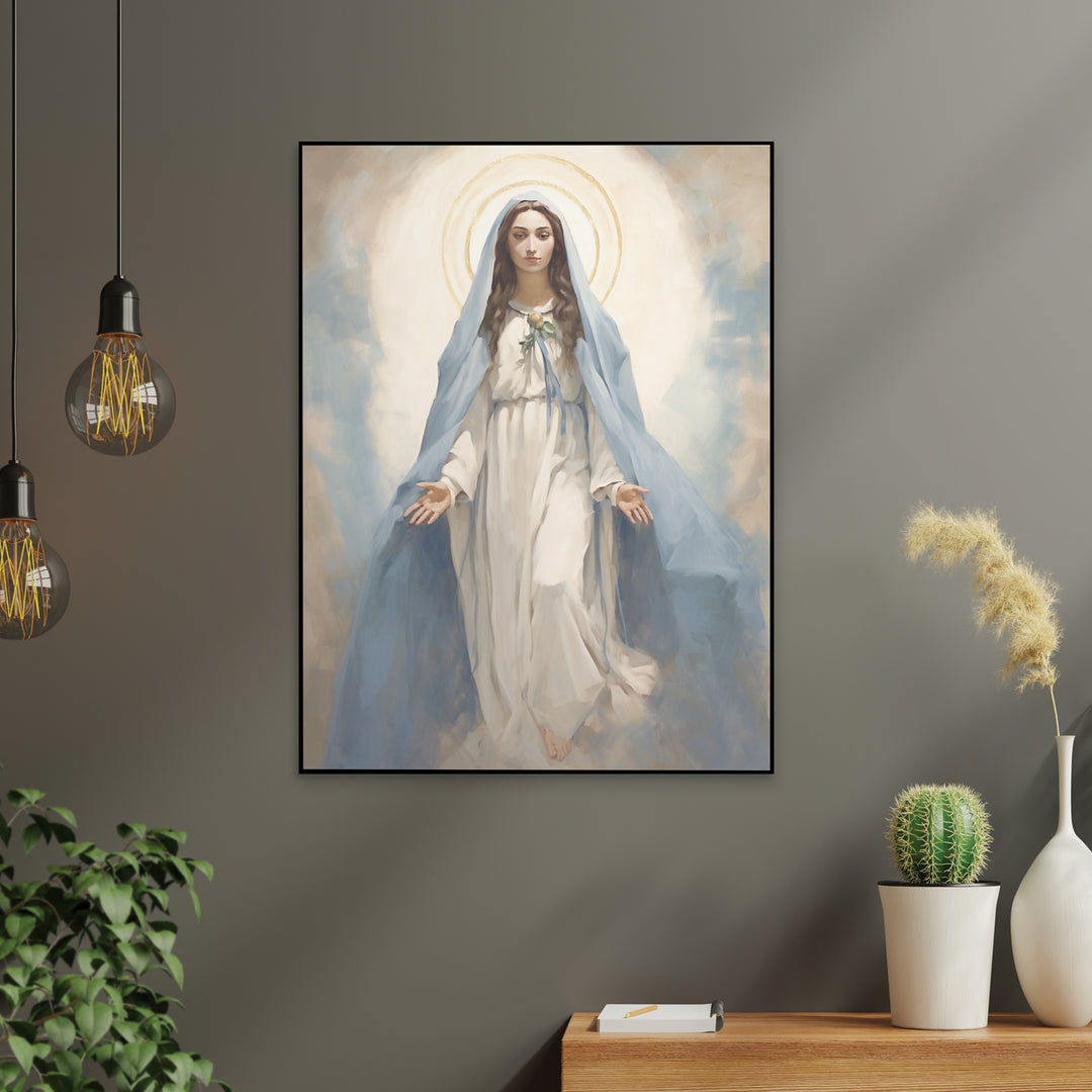 Mary Our Lady Of Grace Printed Art