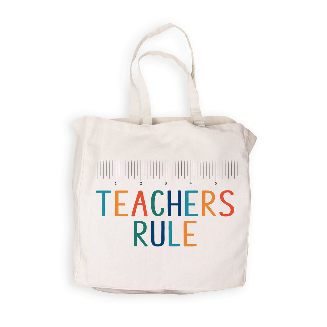Teachers Rule Tote Bag