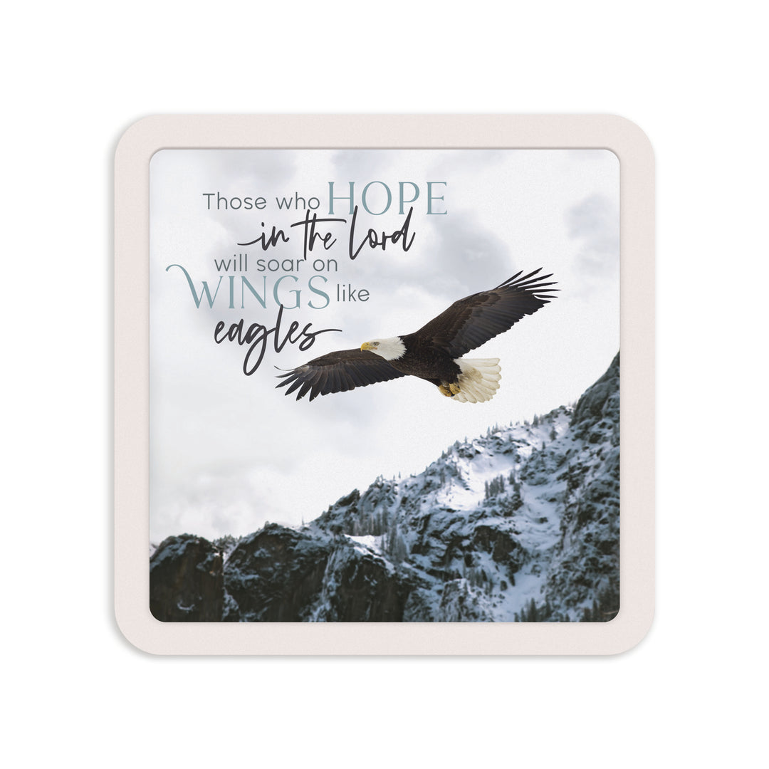Those Who Hope In The Lord Will Soar Mini Ceramic Sign