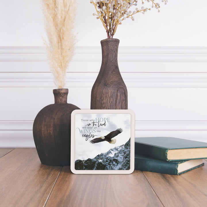 Those Who Hope In The Lord Will Soar Mini Ceramic Sign