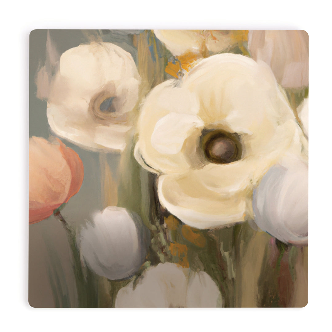 Floral Abstract Coaster