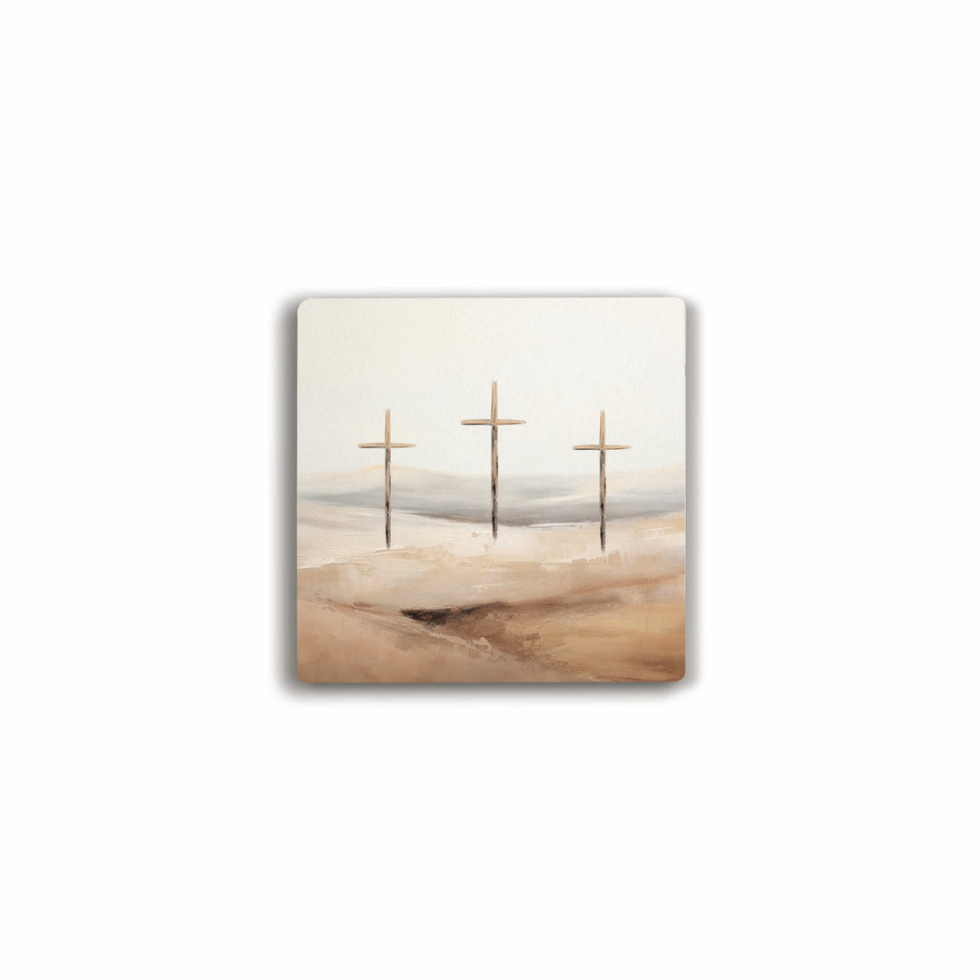 Three Crosses Coaster