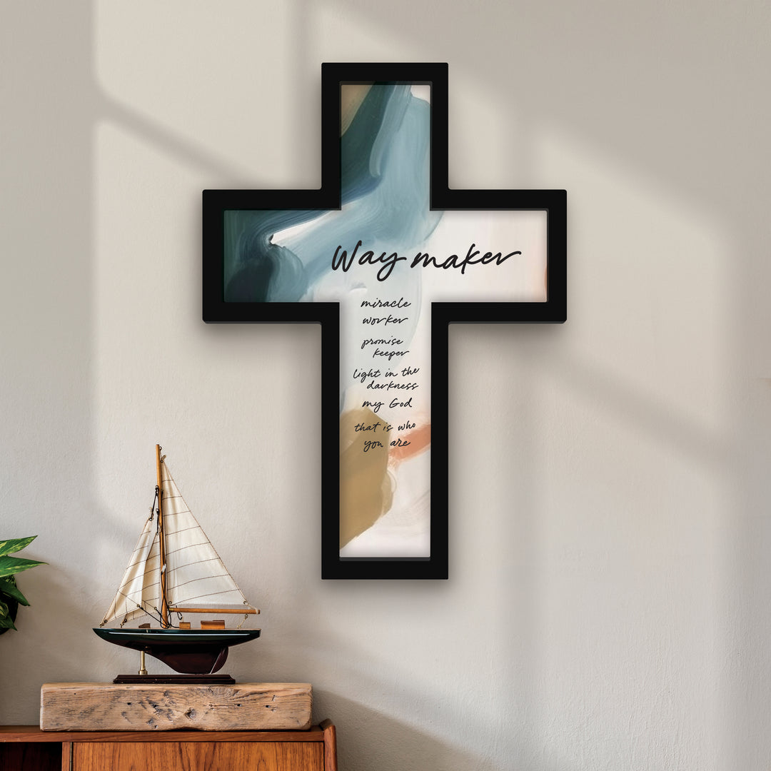 Way Maker Miracle Worker Promise Keeper Cross
