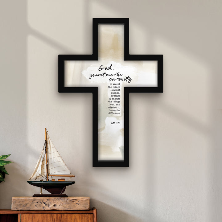 Serenity Prayer Cross