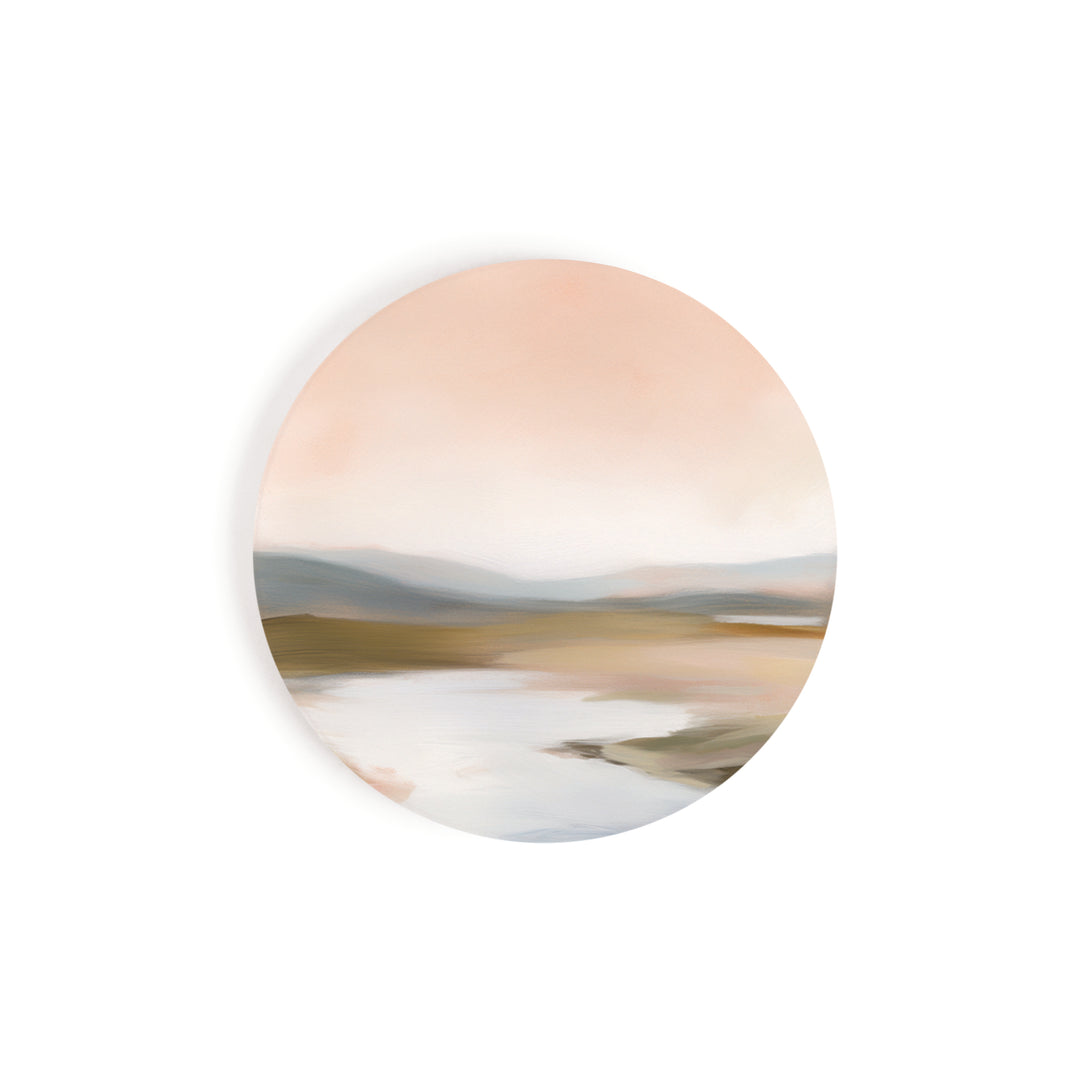 Landscape Abstract Car Coaster Single Pack