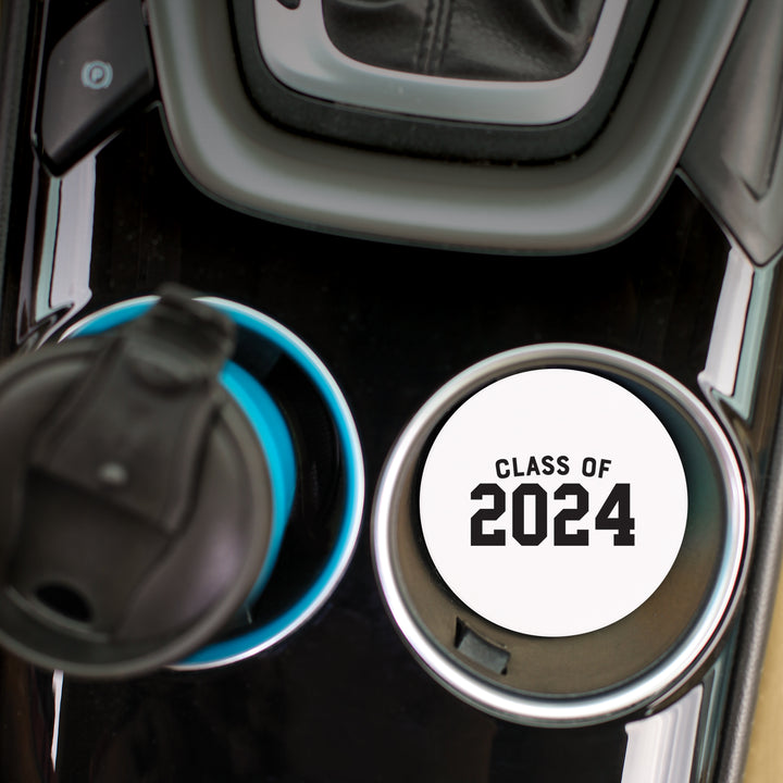 Class Of 2024 Car Coaster Single Pack