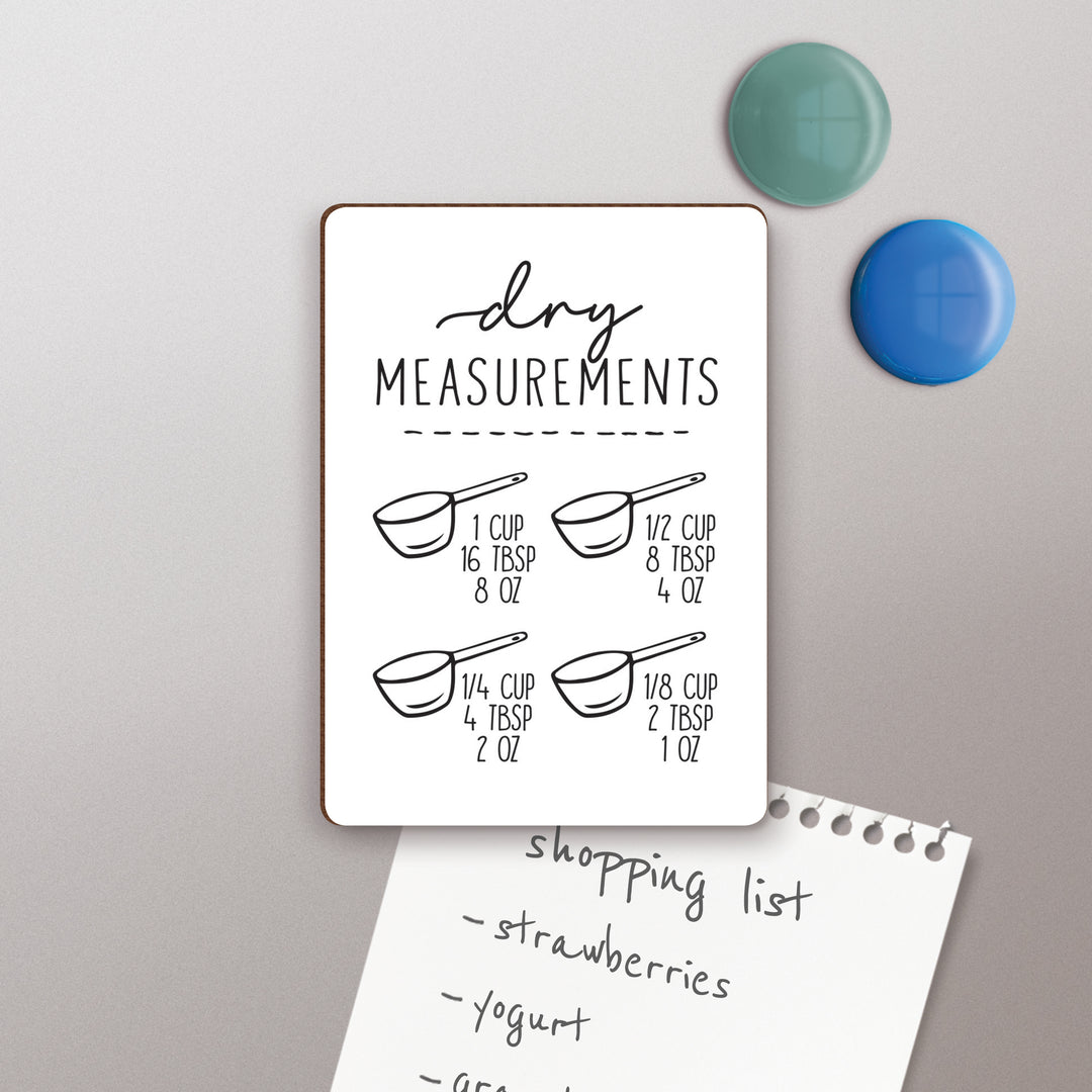 Dry Measurements Magnet