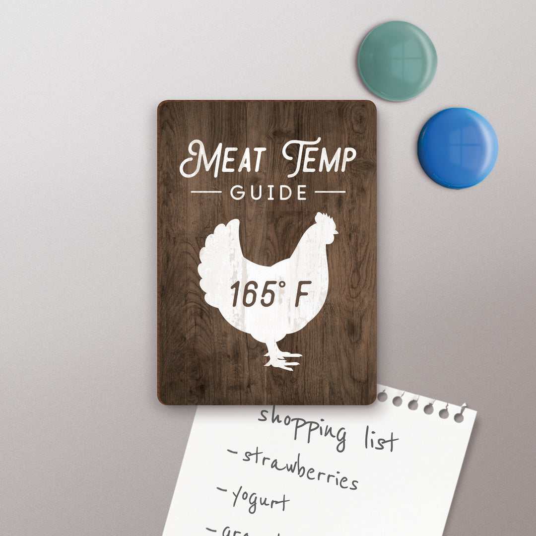 Meat Temp Guide Chicken Magnet