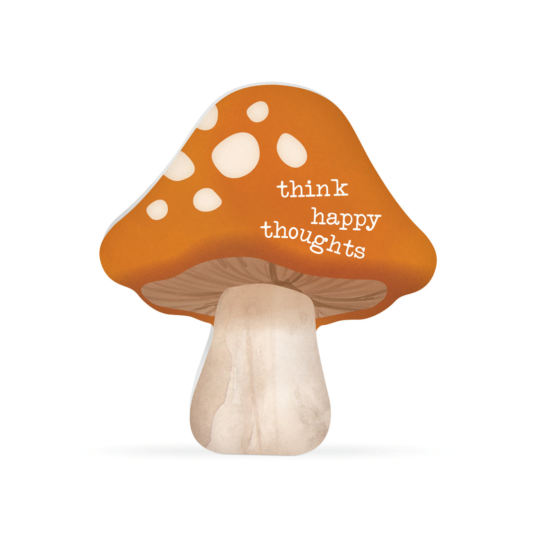 Think Happy Thoughts Shape Décor