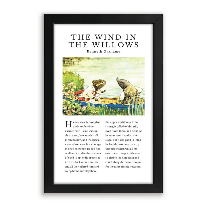 "He Saw Clearly…" The Wind in the Willows Framed Art