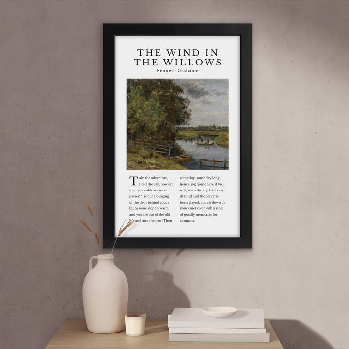 "Take The Adventure…" The Wind in the Willows Framed Art