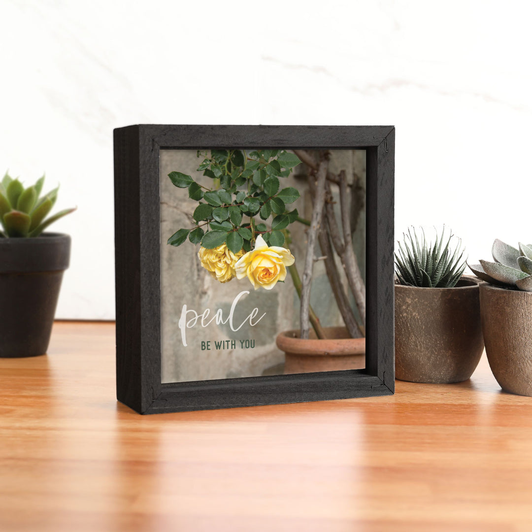Peace Be With You Framed Art