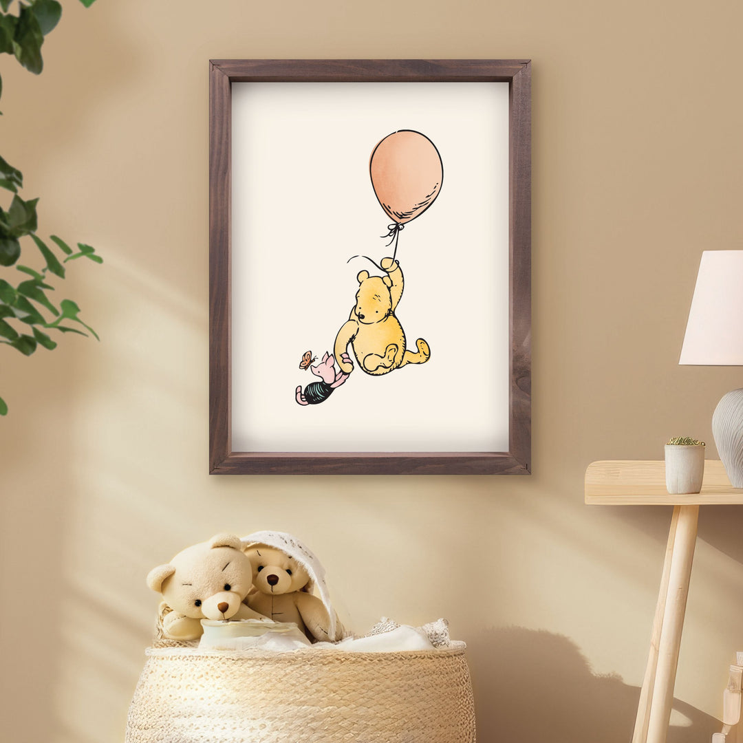 Winnie The Pooh Framed Art
