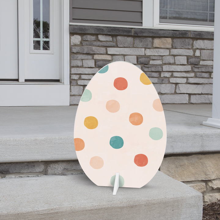 Dotted Pattern Yard Sign
