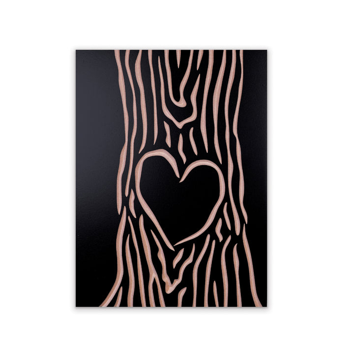 Personalized Carved Tree Plaque