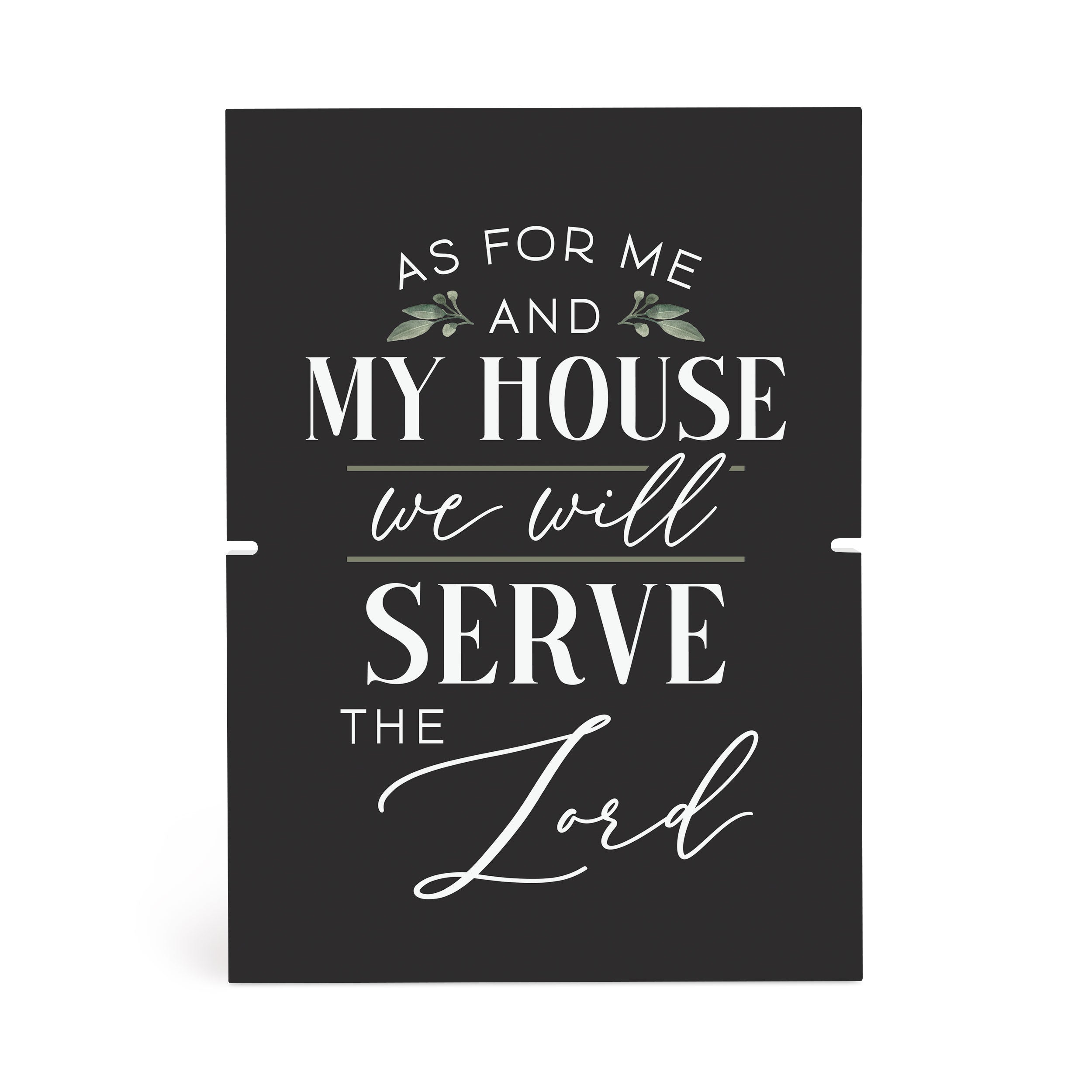 As For Me & My House We Will Serve The Lord Story Board