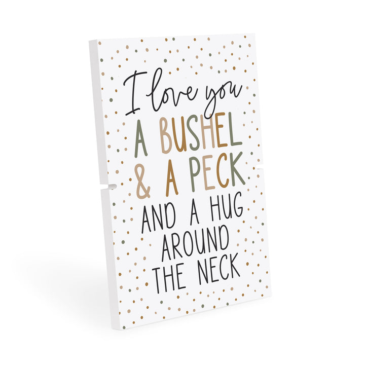 I Love You A Bushel & A Peck & A Hug Around The Neck Story Board