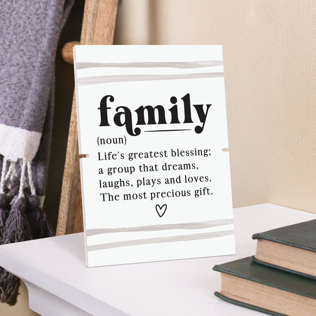 Family Noun Life's Greatest Blessing Story Board