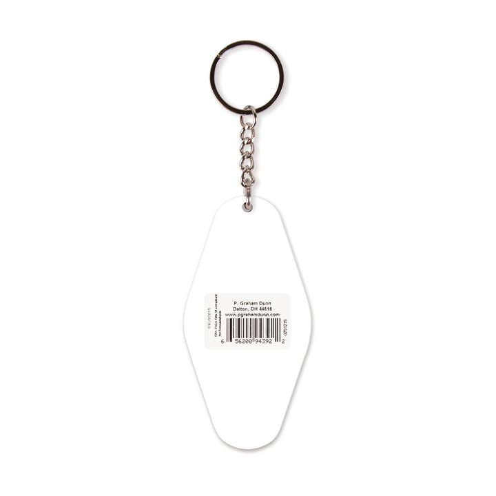 In a Hurry To Get Home & Do Nothing Vintage Engraved Key Chain