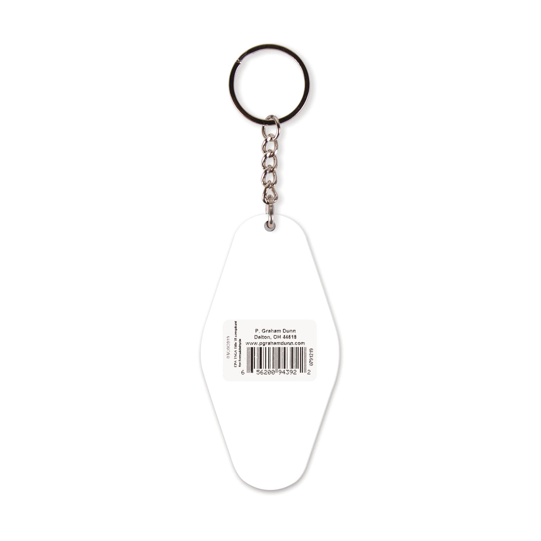 I'm Still Hot, It Just Comes in Flashes Now Vintage Engraved Key Chain