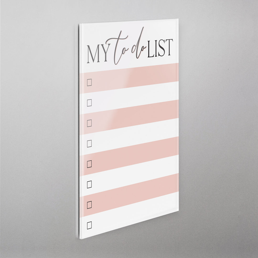 My To Do List Magnetic Dry Erase Marker Board