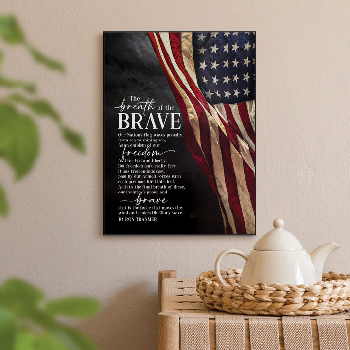 The Breath Of The Brave Printed Art