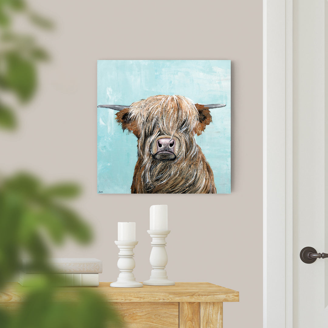 Highland Cow Printed Art