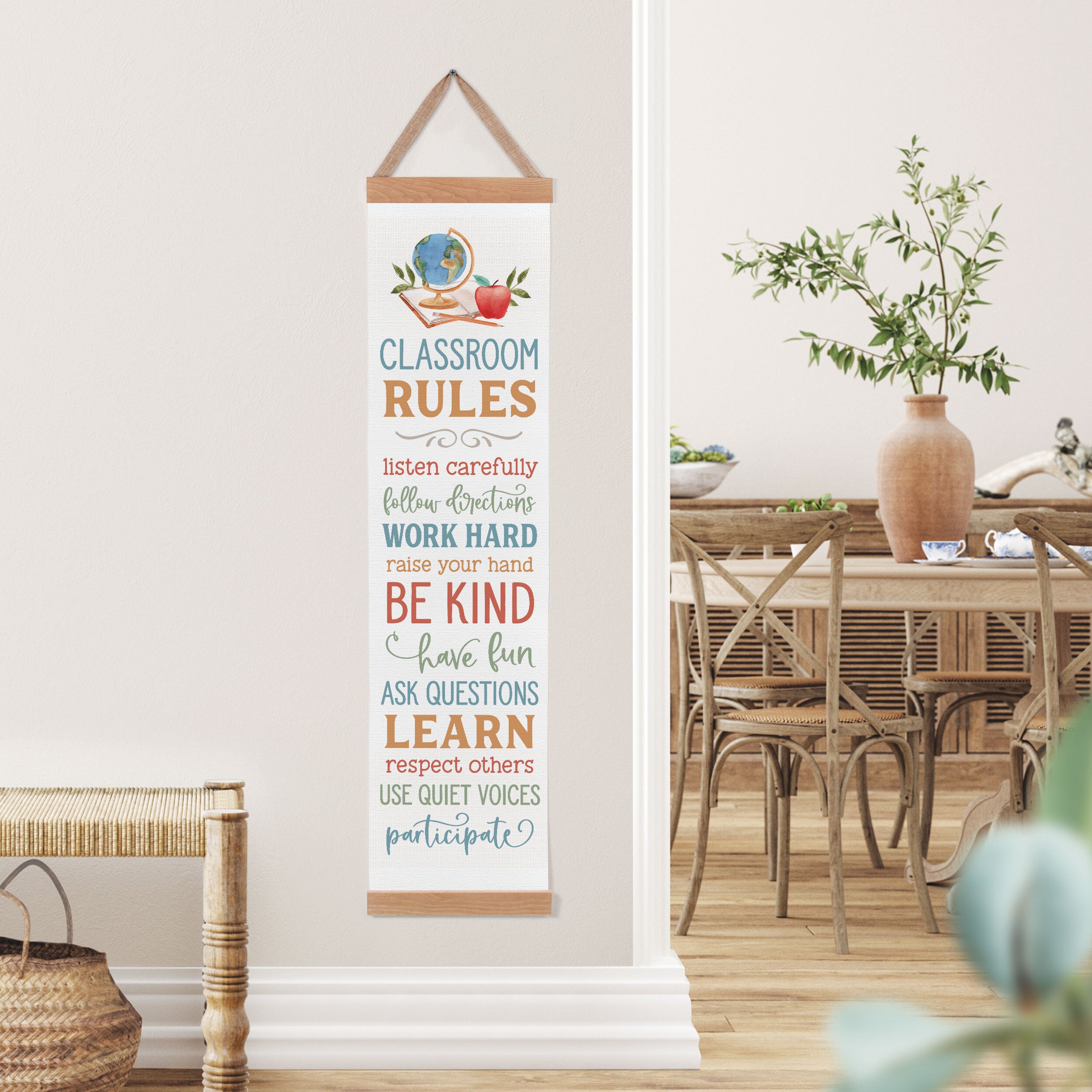 **Classroom Rules Canvas Banner