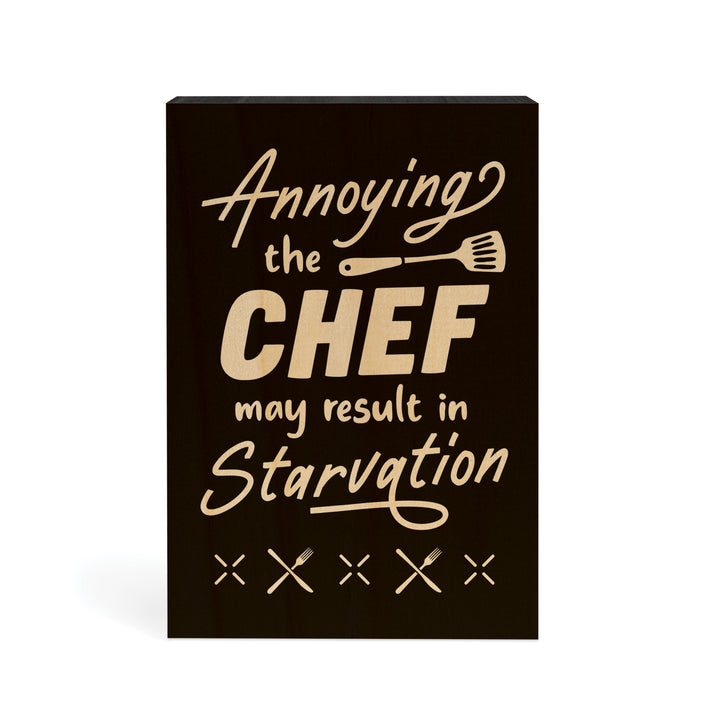 Annoying The Chef May Result In Starvation Word Block
