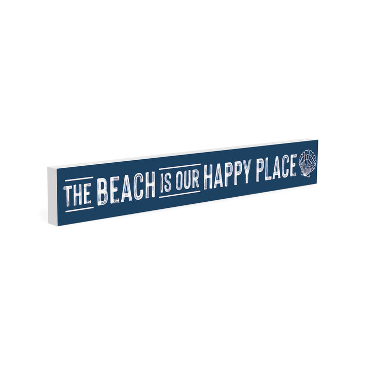 The Beach is Our Happy Place Stick Décor