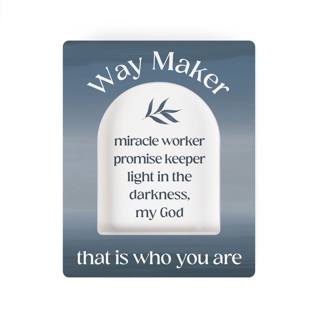 Way Maker Miracle Worker Promise Keeper Light In The Darkness Ornate Décor