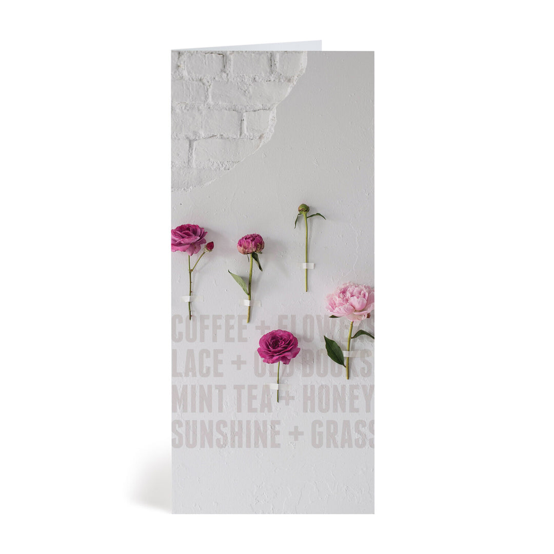 Flower Wall Birthday Greeting Card