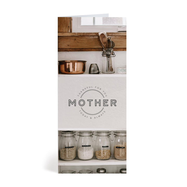 Kitchen Jars Mother's Day Greeting Card