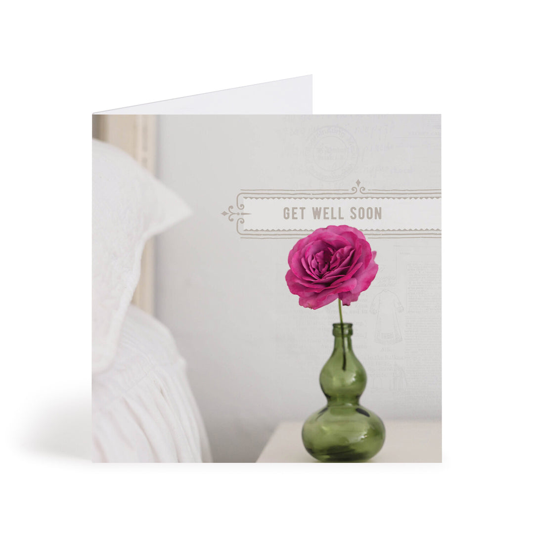 Bedside Get Well Greeting Card