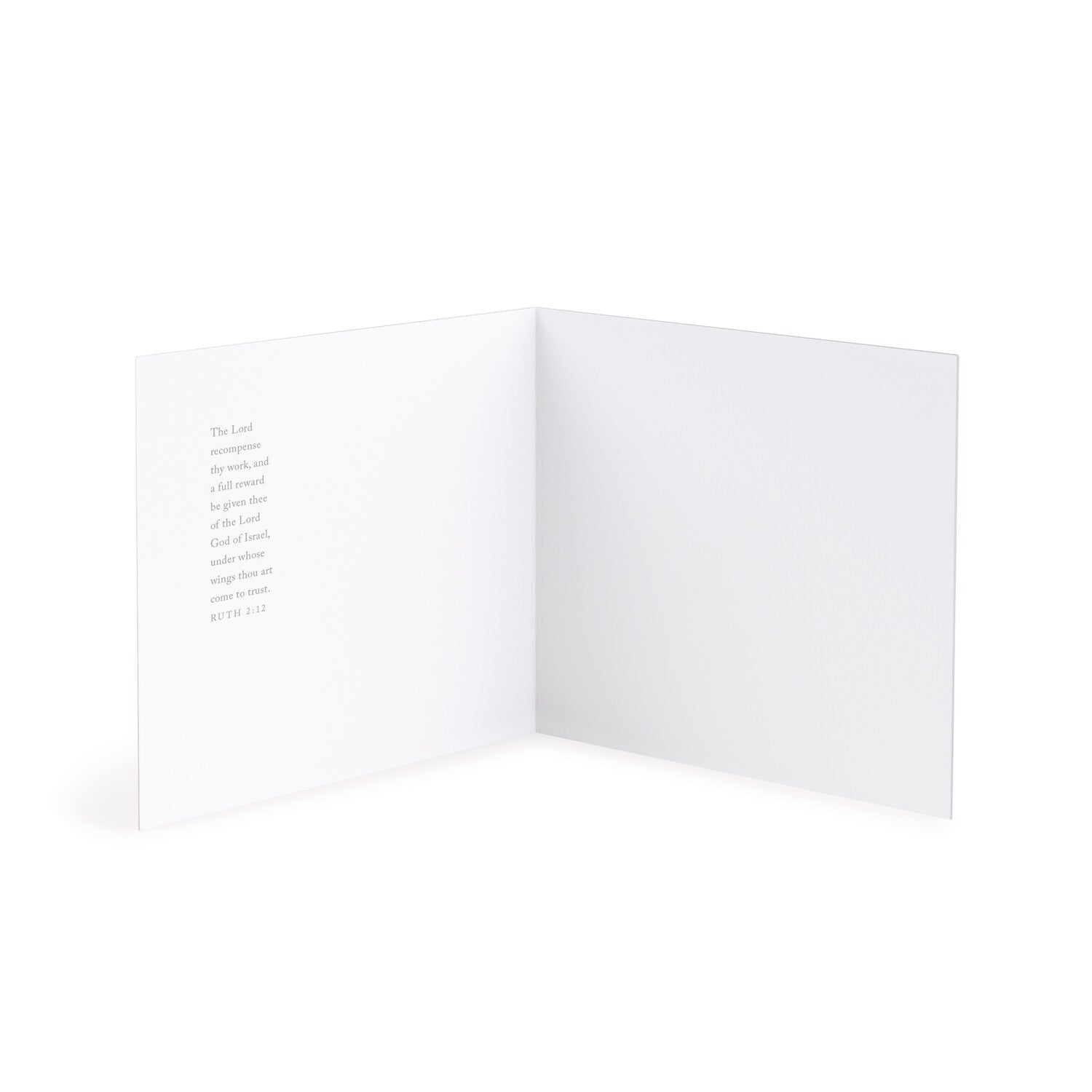 With Gratitude Thank You Greeting Card