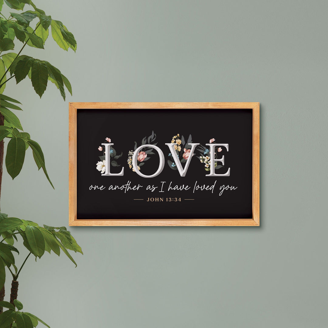 Love One Another As I Have Loved You Framed Art