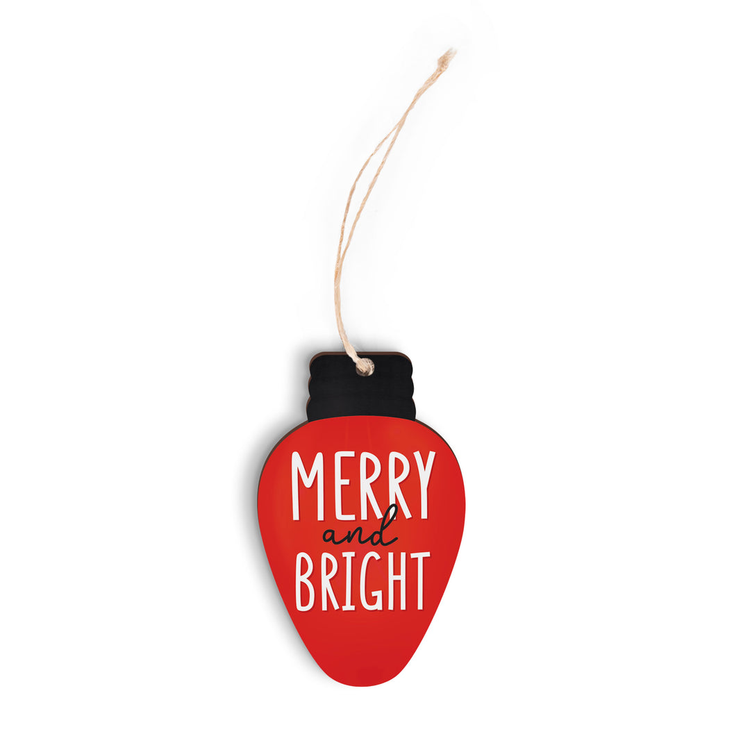 Merry & Bright Mini Ornament