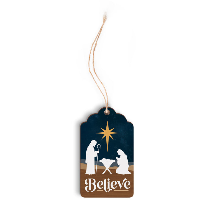 Believe Mini Ornament