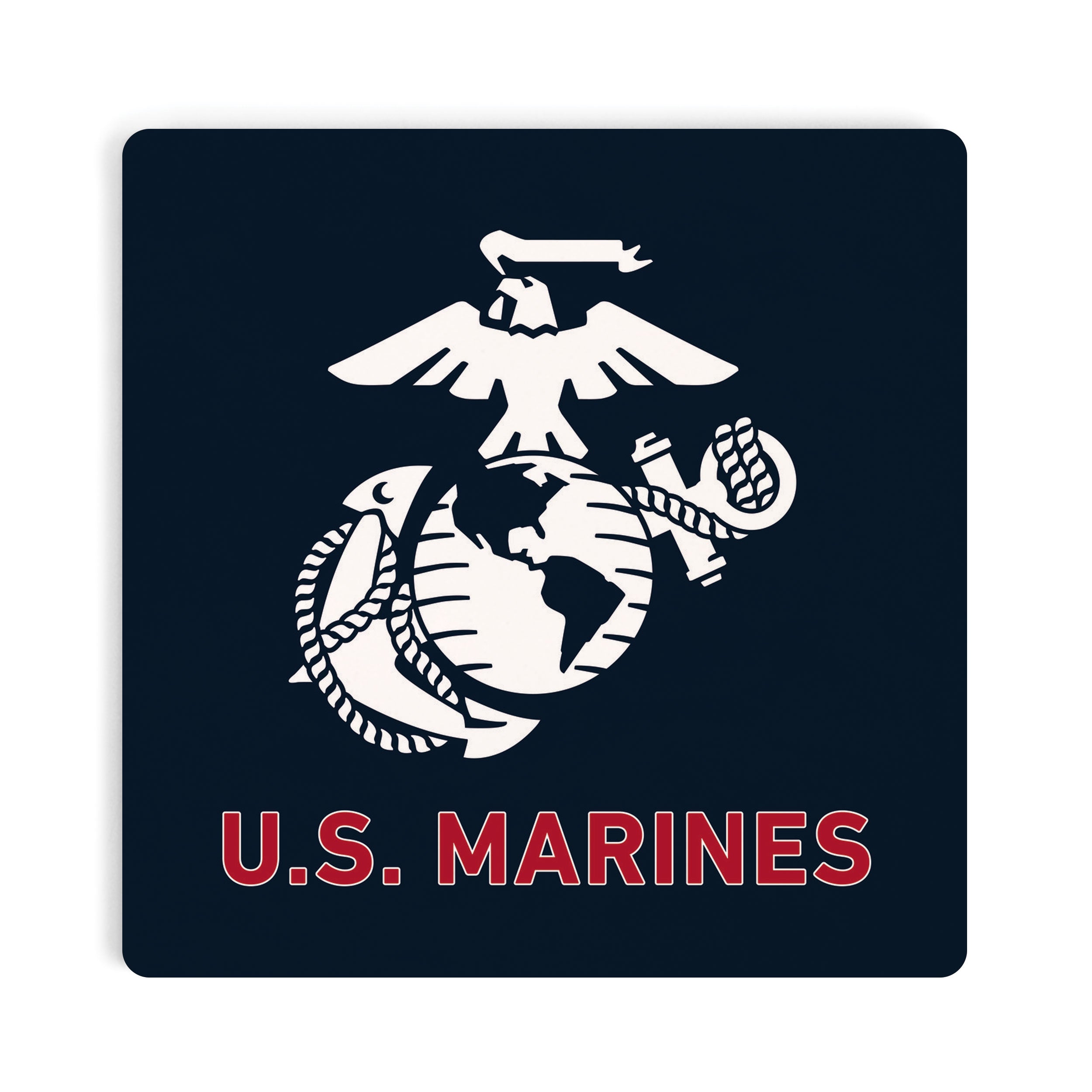USMC Logo Coaster