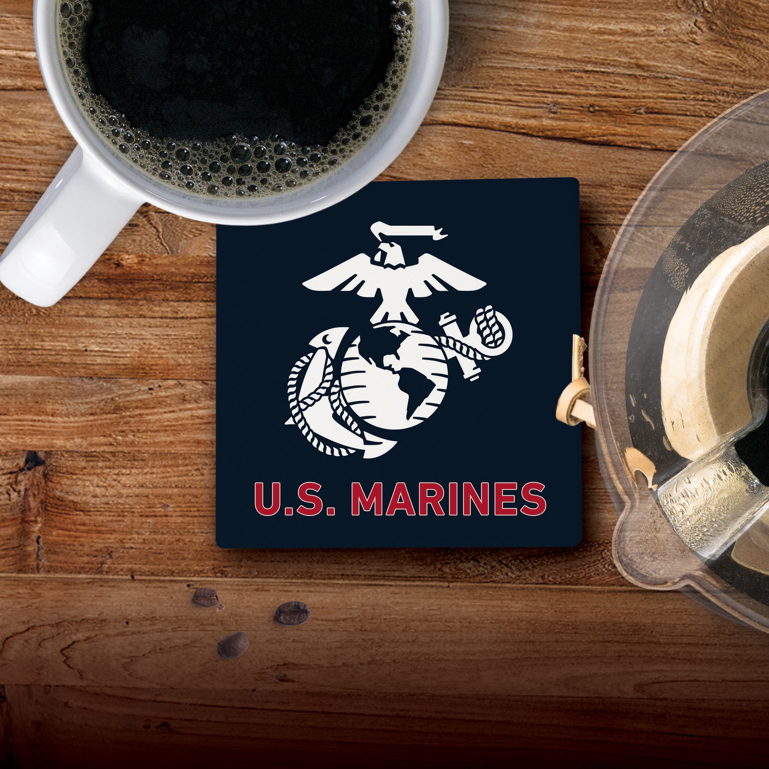 USMC Logo Coaster