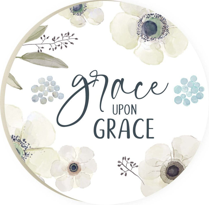 Grace Upon Grace Round Coaster