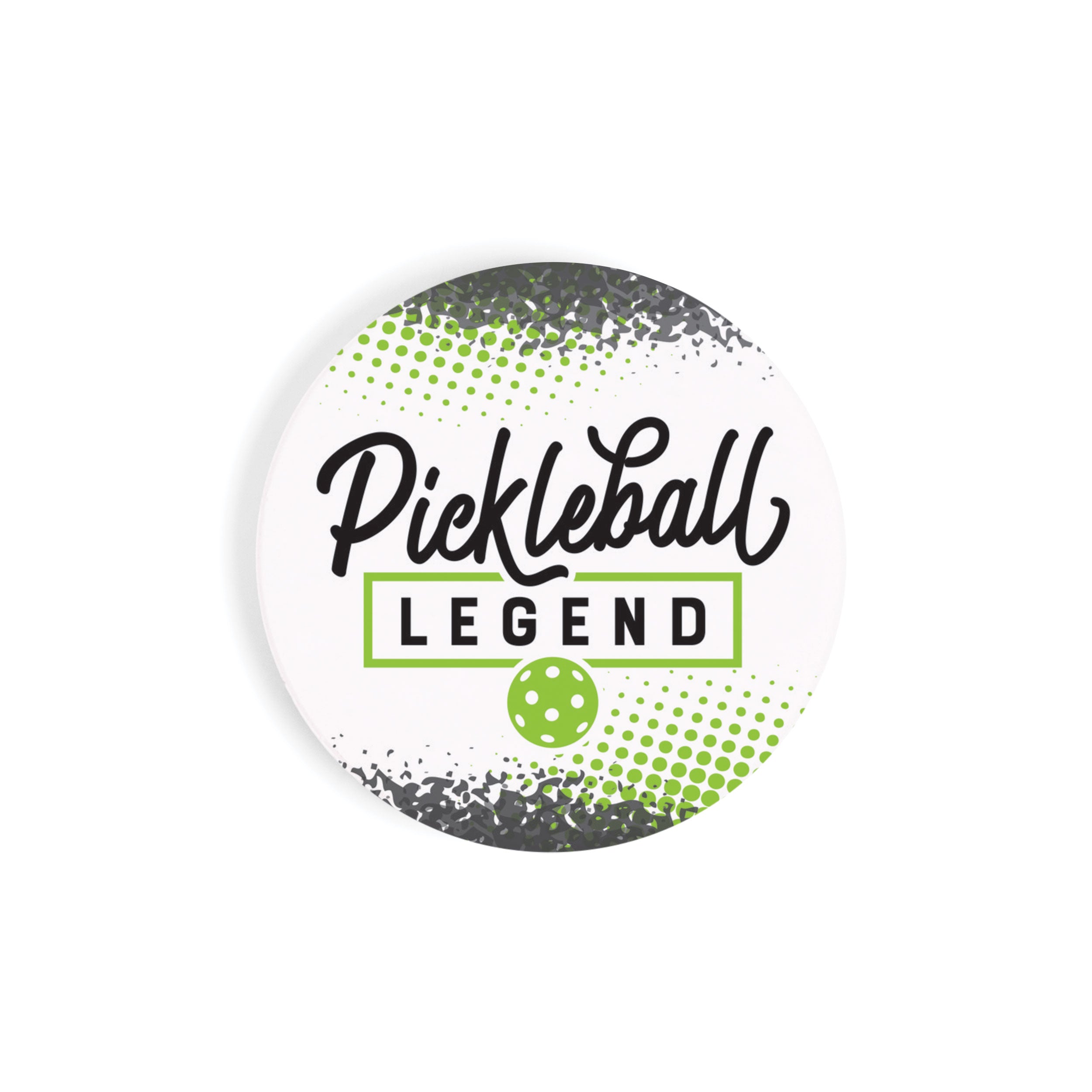 Pickleball Legend Car Coaster