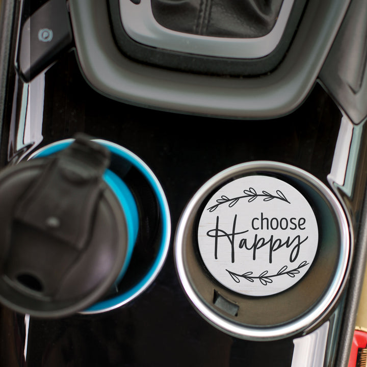 Choose Happy Car Coaster