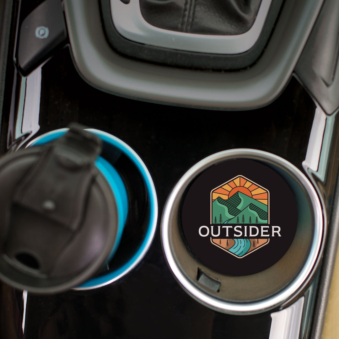 Outsider Car Coaster