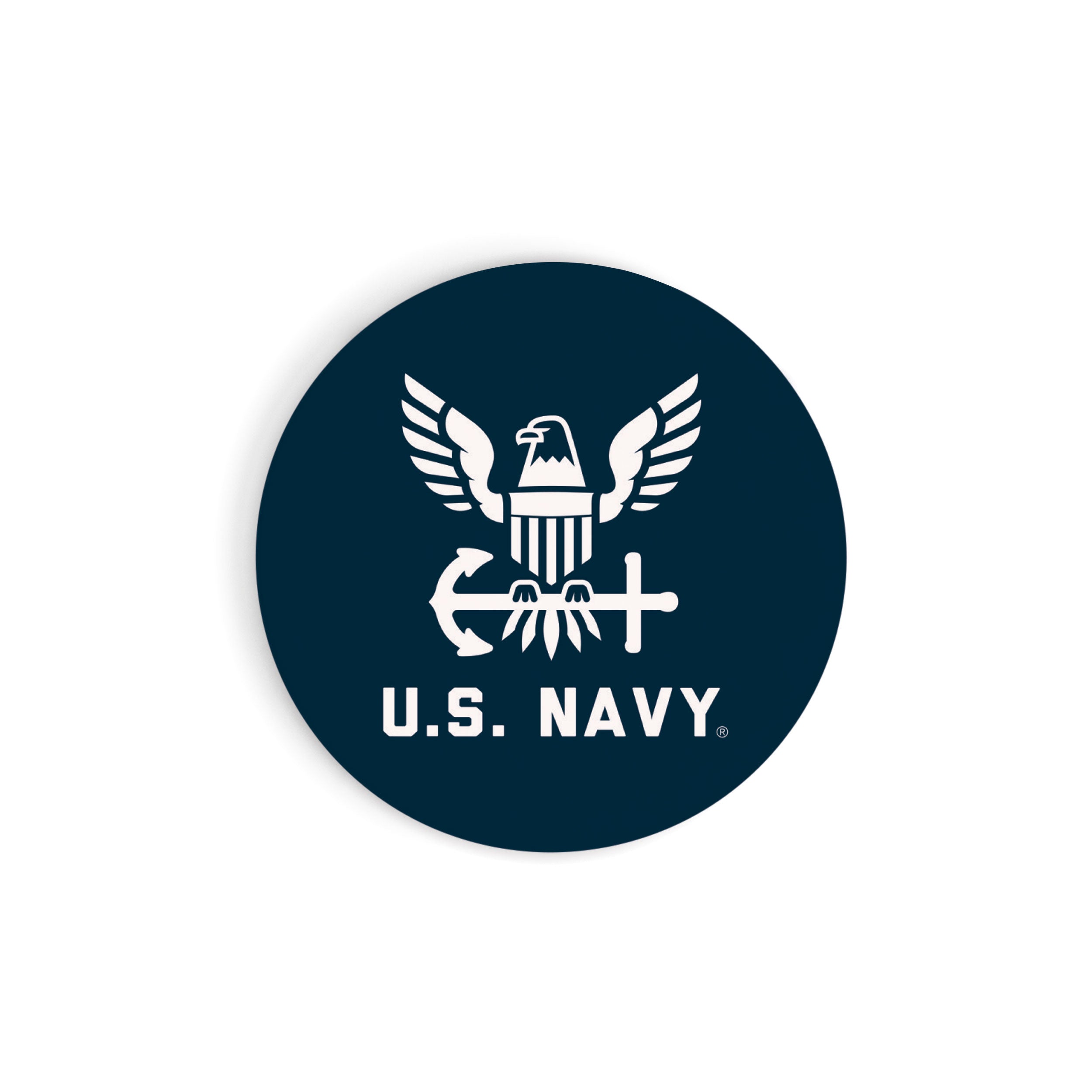 US Navy Logo Car Coaster